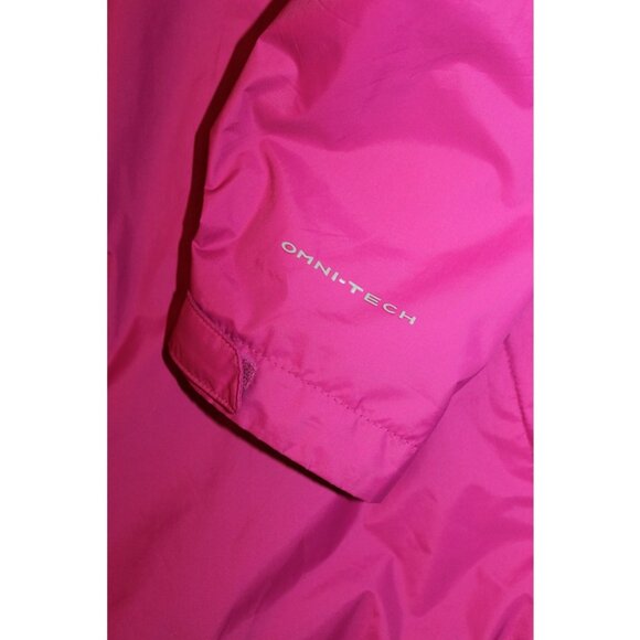 COLUMBIA Arcadia II Waterproof (Omni-Tech™) Rain Jacket  in Wild Fuchsia (L/XL) - Picture 6 of 12